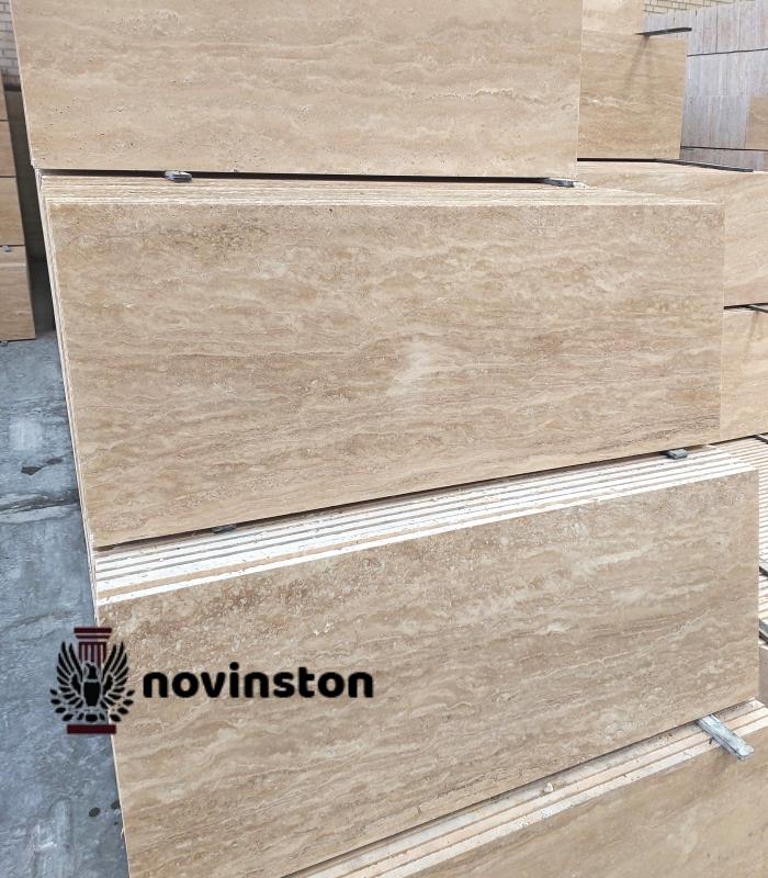  سنگ تراورتن کرم طرق با رنگ طبیعی، مقاومت بالا و چسبندگی عالی به ملات، گزینه‌ای ایده‌آل برای پروژه‌های ساختمانی است.