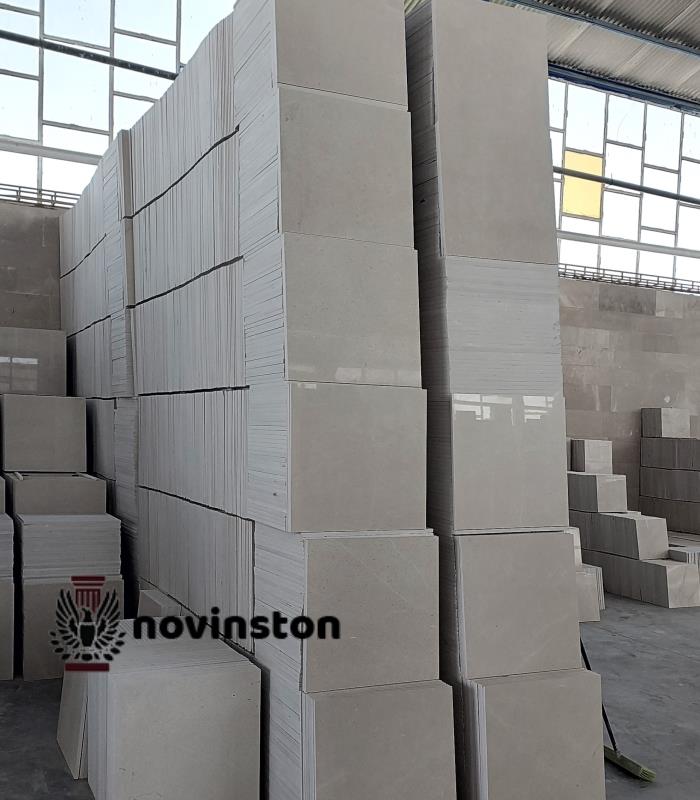  قیمت باورنکردنی سنگ مرمریت هرسین سفید سوپر در ابعاد 60 در 60 با بالاترین درجه کیفی. نوین سنگ، عرضه کننده برتر سنگ هرسین.