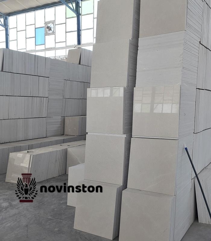  نوین سنگ، عرضه کننده بهترین نوع سنگ مرمریت هرسین سفید سوپر در ابعاد کاربردی 60x60. کیفیت را با ما تجربه کنید.