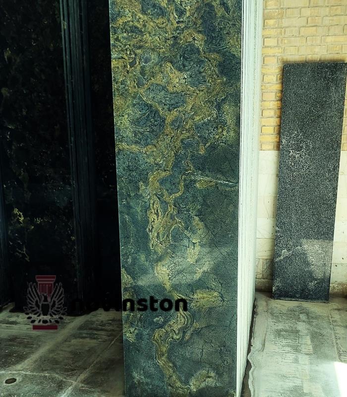  با خرید سنگ گرانیت سبز درباری بیرجند از نوین سنگ، شکوه و اصالت را به طراحی خود اضافه کنید. کیفیت بالا، صیقلی براق و رنگ سبز سلطنتی، انتخابی ممتاز برای پروژه‌های لوکس.