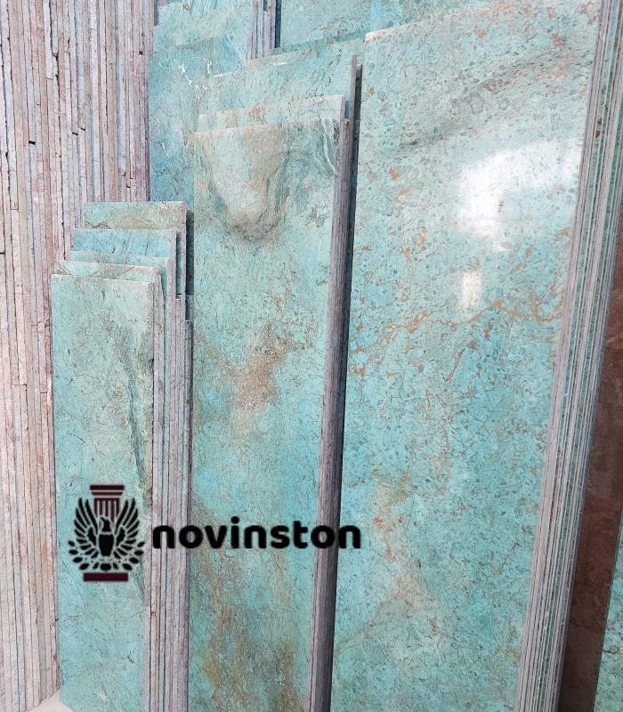  همه چیز درباره مزایای پلاک ۴۰ فیروزه‌ای. از مقاومت در برابر سرما تا ثبات رنگ زیر آفتاب. راهنمای خرید هوشمندانه سنگ در نوین سنگ.