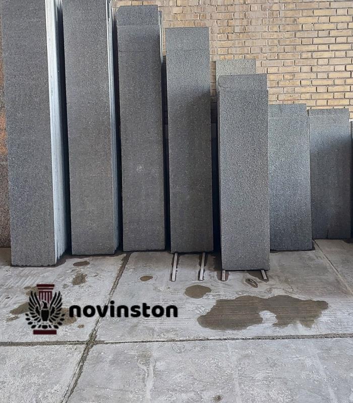 گرانیت مشکی زنجان فلیم چرمی؛ سنگی برای فضاهای لوکس و مدرن